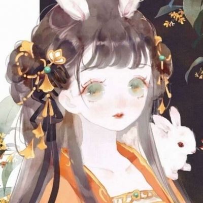 暖色系头像女生头像动漫 温暖治愈系女生头像动漫