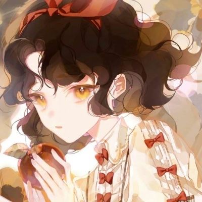 暖色系头像女生头像动漫 温暖治愈系女生头像动漫