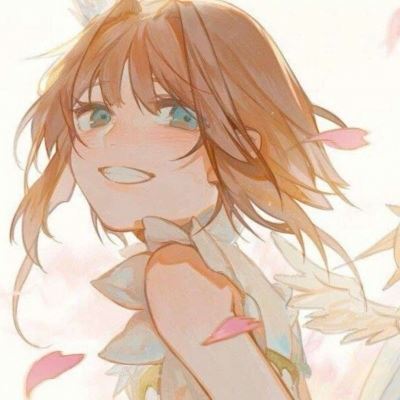 暖色系头像女生头像动漫 温暖治愈系女生头像动漫