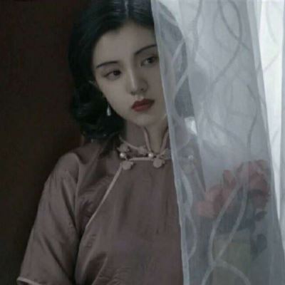 成熟复古头像女 成熟气质头像 唯美