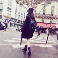 非主流女生背影头像 戴帽子 非主流图片 头像 霸气 美女背影