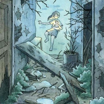 漫画孤独头像女生 悲伤 黑白漫画头像女生孤独伤感