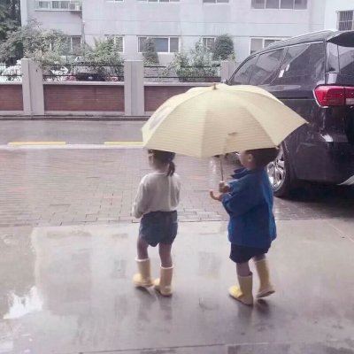 个性小孩头像 小孩子情侣头像