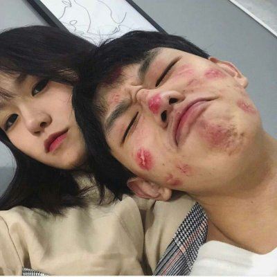 情侣头像搞怪个性双人 一组搞怪情侣头像