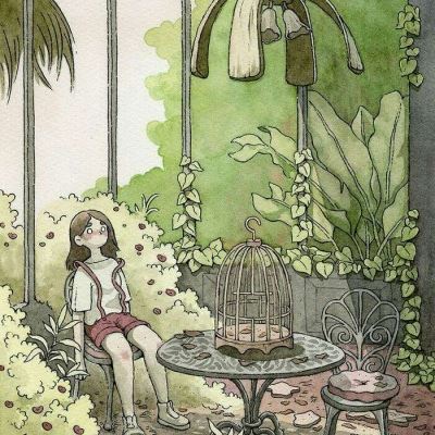 漫画孤独头像女生 悲伤 黑白漫画头像女生孤独伤感