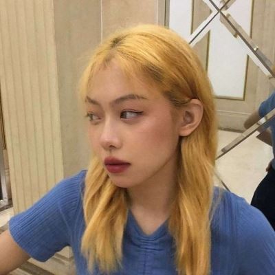 金发头像女生 金色头发图片女生