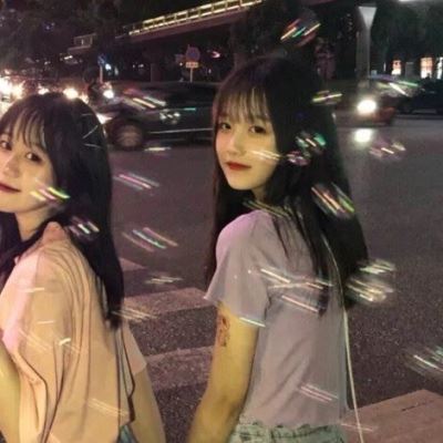 闺蜜个性女头像 素材