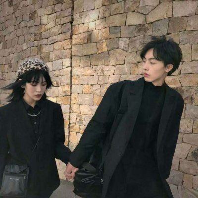 酷酷的情侣头像 霸气一男一女 酷酷的情侣头像动漫