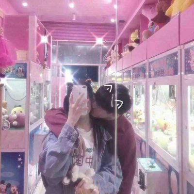 情头唯美意境情侣 男女孩情头