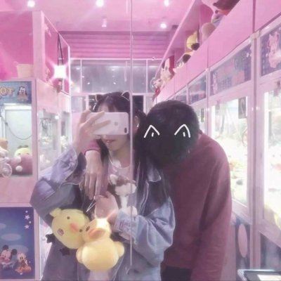 情头唯美意境情侣 男女孩情头