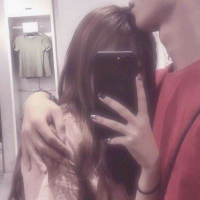 情头唯美意境情侣 男女孩情头