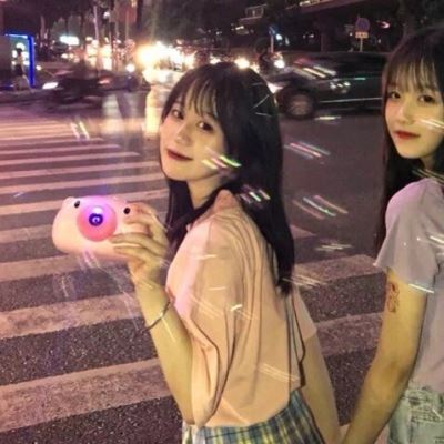 闺蜜个性女头像 素材