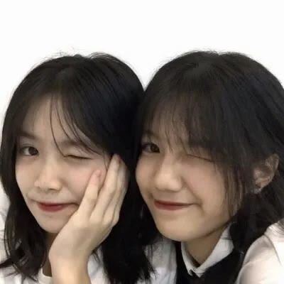 闺蜜个性女头像 素材