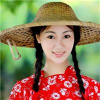 花棉袄村姑图片头像 村姑图片头像卡通