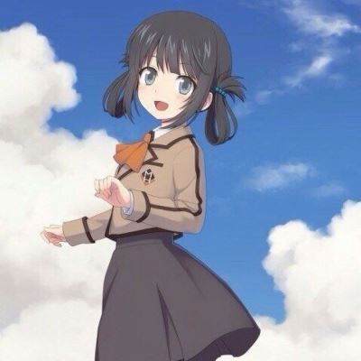 蓝色系女头动漫头像 蓝色系女头动漫仙气