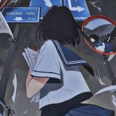 蓝色系女头动漫头像 蓝色系女头动漫仙气