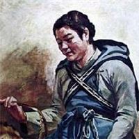花棉袄村姑图片头像 村姑图片头像卡通