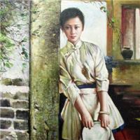 花棉袄村姑图片头像 村姑图片头像卡通