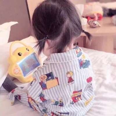 情侣头像小孩儿个性萌萌哒 个性萌娃头像情侣