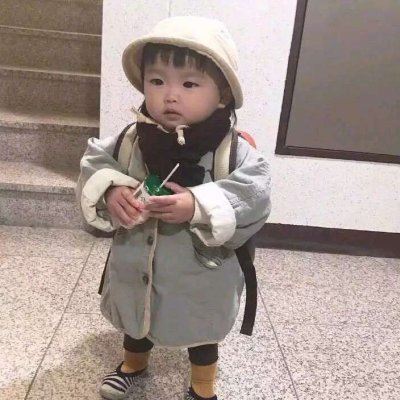 情侣头像小孩儿个性萌萌哒 个性萌娃头像情侣