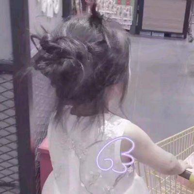 情侣头像小孩儿个性萌萌哒 个性萌娃头像情侣