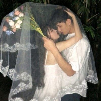 婚纱照头像情侣 情侣头像婚纱一对高清图片