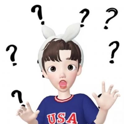 情头个性一人一张简约卡通 简约卡通情头一男一女