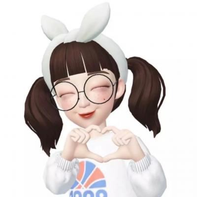 情头个性一人一张简约卡通 简约卡通情头一男一女