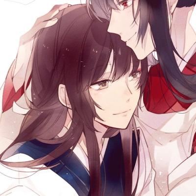 个性情头一男一女高冷动漫 情侣头像漫画高冷头像一男一女