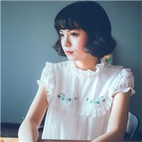 小清新短发女生头像 短发小清新女生图片