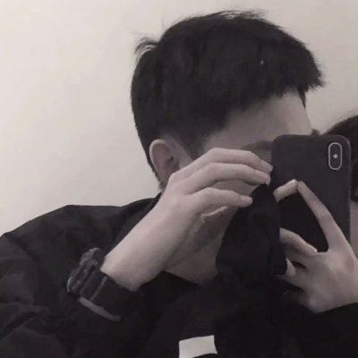 情头炫酷黑色 酷酷的情侣头像 黑色