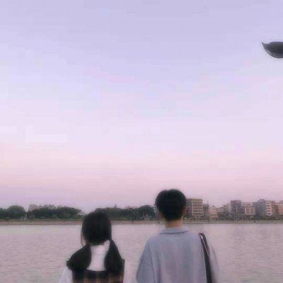 唯美头像小清新 背影 全网好看的情侣头像背影