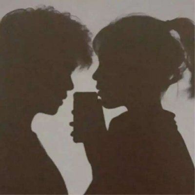 唯美意境情侣头像一男一女一对版 唯美意境情侣头像背影