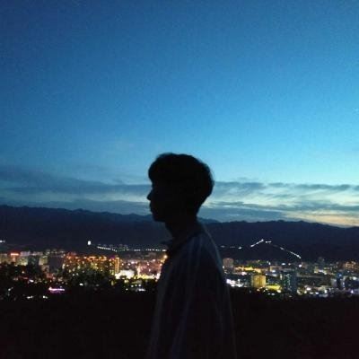 唯美意境情侣头像一男一女一对版 唯美意境情侣头像背影