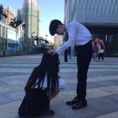 情头 情侣 双人两张照片 情侣头像两人一张图