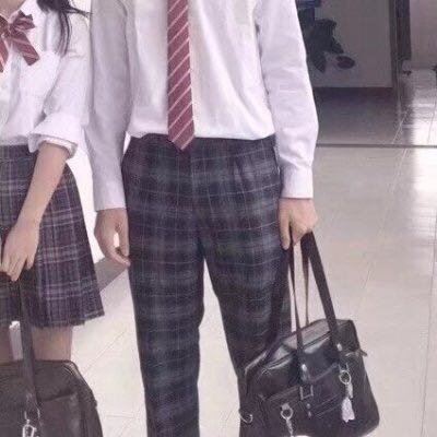 日系个性情侣头像动漫 情侣头像
