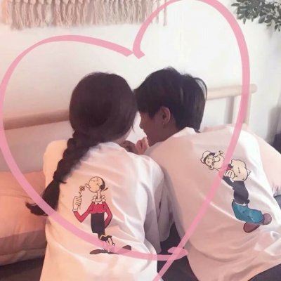 夏日小清新情侣头像 小清新情头头像 浪漫