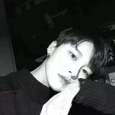 黑白双人情头 单人情头黑白一人一张