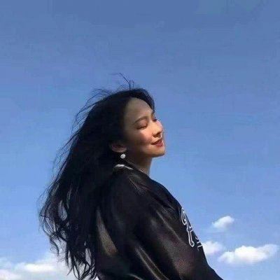 情侣头像清新淡雅蓝色系 蓝色的情侣头像