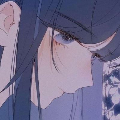 高质量动漫女头微丧黑白 超丧动漫女头