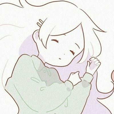 闺蜜头像动漫 一人一半 拼接 卡通头像图片