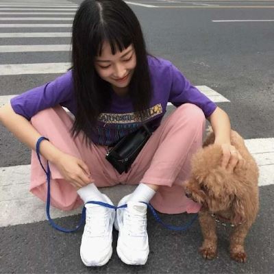 个性乐观的头像女生 乐观的女生头像