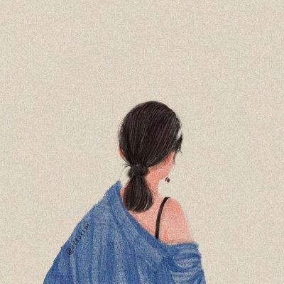 头像女生背影 漫画 头像图片女生背影动漫