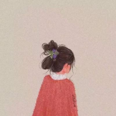 头像女生背影 漫画 头像图片女生背影动漫