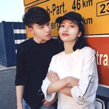 个性情侣t恤 情头 情侣 双人婚纱