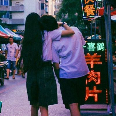 情头 情侣 双人潮流 酷酷的情头 情侣