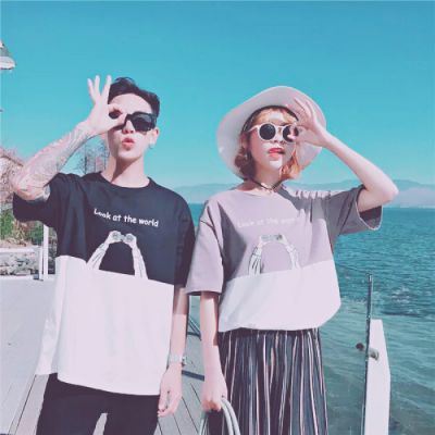 情头小清新个性一对 夏日小清新情侣头像