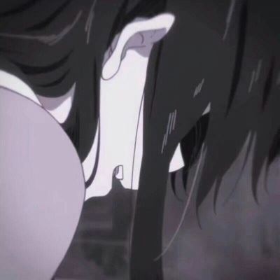 丧系黑白动漫女头像 女头丧系黑色系动漫
