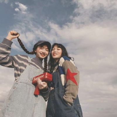 超级个性闺蜜头像二人 闺蜜2人个性萌的头像图片