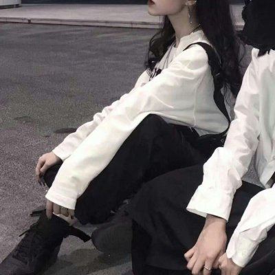 酷酷的情侣头像 黑色 酷酷的情头双人黑色的